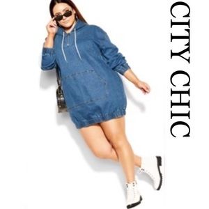 🌟SALE🌟🌺CITY CHIC Mini Denim Dress🌺
